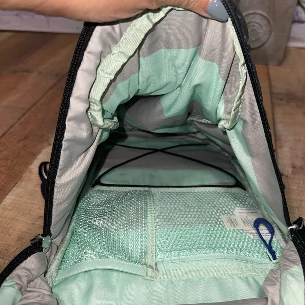 Lululemon Run All Day Backpack Pitter Patter Black has minor flaws